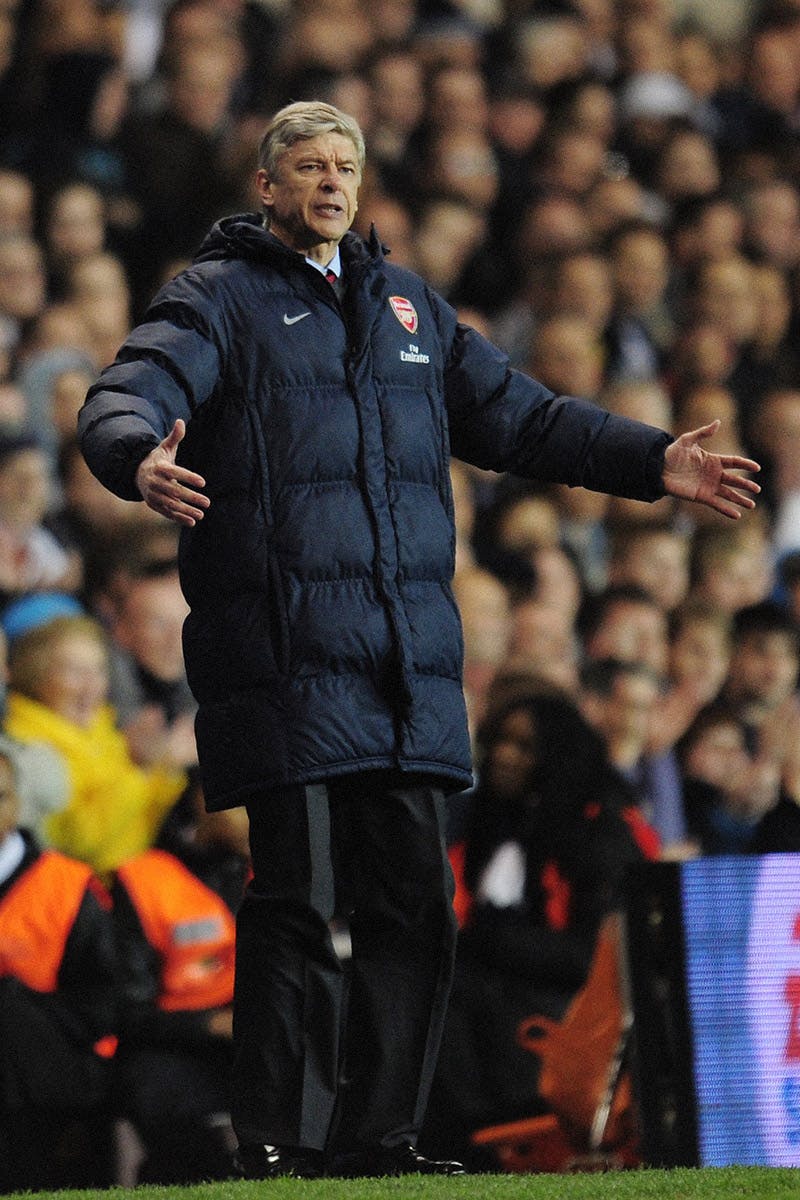 Football manager coat clearance